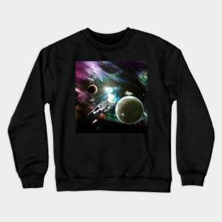 Space Fleet Crewneck Sweatshirt